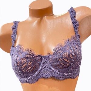 Victoria’s Secret Dream Angels Wicked Uplift Bra 32D Plum